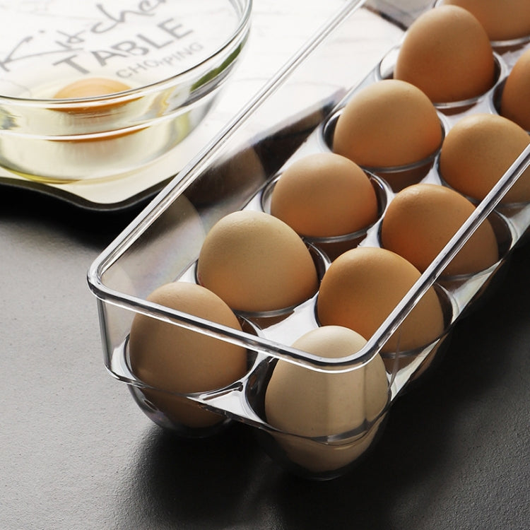 Scomparto portaoggetti per frigorifero da cucina con coperchio portauova, 12 Grid, 14 Grid, 21 Grid
