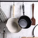 Padella piccola per uso domestico in pietra Maifan con fondo spesso, padella antiaderente, padella profonda, 20cm Black Without Cover, 20cm Beige Without Cover, 24cm Black Without Cover, 24cm Beige Without Cover, 26cm Black Without Cover               ...
