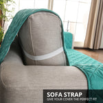 Copridivano reversibile lavabile in lavatrice Tappetino protettivo antiscivolo per divano reclinabile per cani e gatti, 55x196cm, 130x196cm, 190x196cm