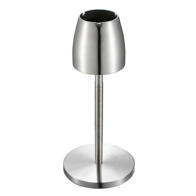 Posacenere antivento telescopico in acciaio inossidabile addensato, Windproof Ashtray