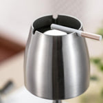 Posacenere antivento telescopico in acciaio inossidabile addensato, Windproof Ashtray