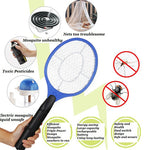 Scacciamosche elettrico per racchetta a mano, insetto, giardino domestico, parassiti, mosche, zapper per zanzare, scacciamosche elettrico