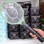 Scacciamosche elettrico per racchetta a mano, insetto, giardino domestico, parassiti, mosche, zapper per zanzare, scacciamosche elettrico