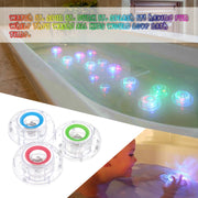 Lampada galleggiante LED per piscina con 3 luci