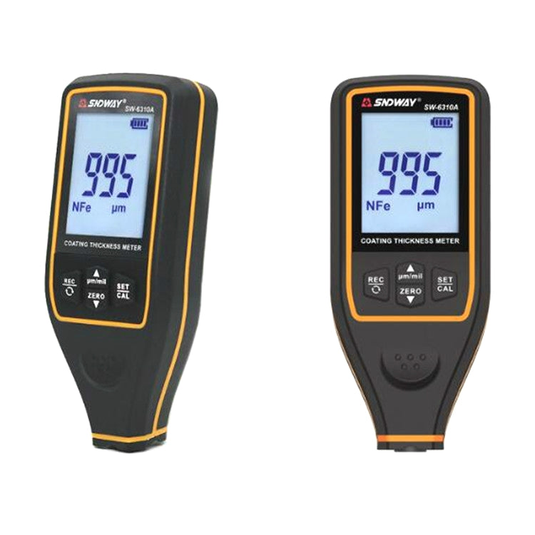 Strumento di misurazione della vernice per calibro di spessore del rivestimento della vernice per auto ad alta precisione SNDWAY, SW6310A Standard Edition, SW6310B Upgrade Edition