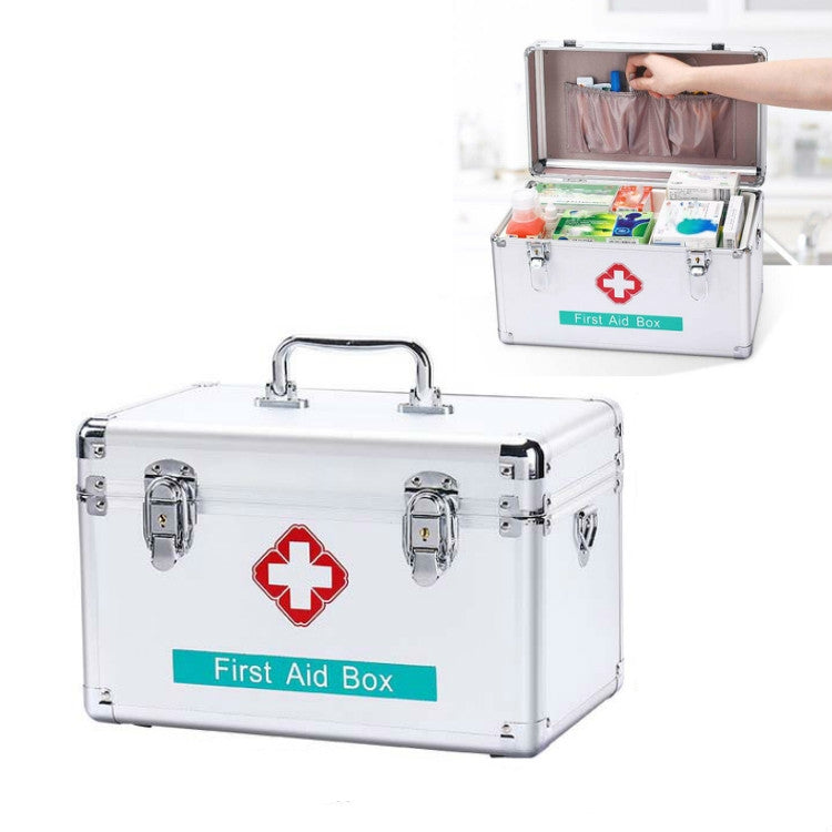 Armadietto dei medicinali di emergenza in alluminio per la scatola dei medicinali in lega di alluminio per uso domestico Enterprise, 10 inch Small, 12 inch Mdeium, 14 inch Large, 16 inch Extra Large
