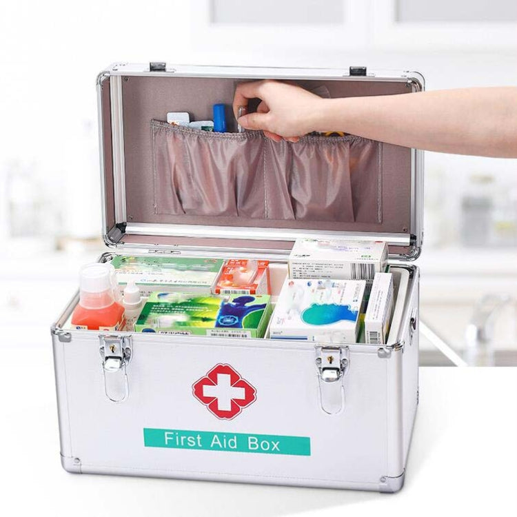 Armadietto dei medicinali di emergenza in alluminio per la scatola dei medicinali in lega di alluminio per uso domestico Enterprise, 10 inch Small, 12 inch Mdeium, 14 inch Large, 16 inch Extra Large