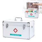 Armadietto dei medicinali di emergenza in alluminio per la scatola dei medicinali in lega di alluminio per uso domestico Enterprise, 10 inch Small, 12 inch Mdeium, 14 inch Large, 16 inch Extra Large