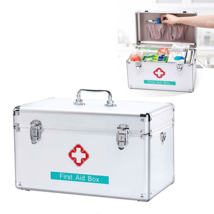 Armadietto dei medicinali di emergenza in alluminio per la scatola dei medicinali in lega di alluminio per uso domestico Enterprise, 10 inch Small, 12 inch Mdeium, 14 inch Large, 16 inch Extra Large