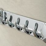 Gancio a ventosa Gancio per asciugamano da bagno Gancio per fila multifunzionale, Multifunctional Row Hook