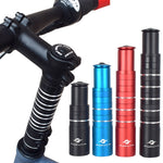 FMFXTR Manubrio per Mountain Bike Aumentatore di Altezza in Lega di Alluminio, 8.5cm Black, 8.5cm Red, 8.5cm Blue, 11.4cm Black, 11.4cm Red, 11.4cm Blue, 14.4cm Black, 14.4cm Red, 14.4cm Blue, 17.5cm Black, 17.5cm