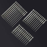 Set di punte per peeling multifunzionali con punta cava Plum Blossom, 12 PCS 50mm, 11 PCS 75mm, 11 PCS 100mm