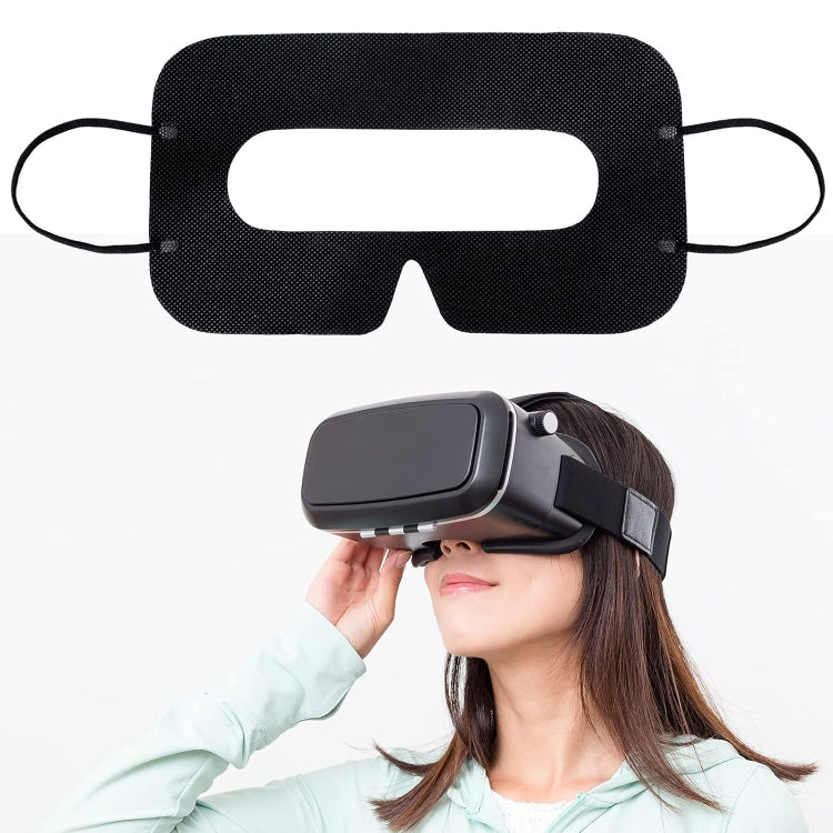Protezione nera monouso per maschera occhi VR 3D