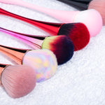 Spazzola per la pulizia della polvere delle unghie Rimozione dei glitter per unghie Rimozione della polvere del gel UV Spazzole per unghie acriliche Strumenti per manicure, Rose Gold, Rose Gold Color Hair, Red, Twilight, Pink Little Waist              ...
