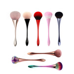 Spazzola per la pulizia della polvere delle unghie Rimozione dei glitter per unghie Rimozione della polvere del gel UV Spazzole per unghie acriliche Strumenti per manicure, Rose Gold, Rose Gold Color Hair, Red, Twilight, Pink Little Waist              ...