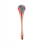 Spazzola per la pulizia della polvere delle unghie Rimozione dei glitter per unghie Rimozione della polvere del gel UV Spazzole per unghie acriliche Strumenti per manicure, Rose Gold, Rose Gold Color Hair, Red, Twilight, Pink Little Waist              ...