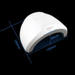 Asciuga smalto per unghie con lampada UV Sunone da 48 W