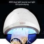 Asciuga smalto per unghie con lampada UV Sunone da 48 W