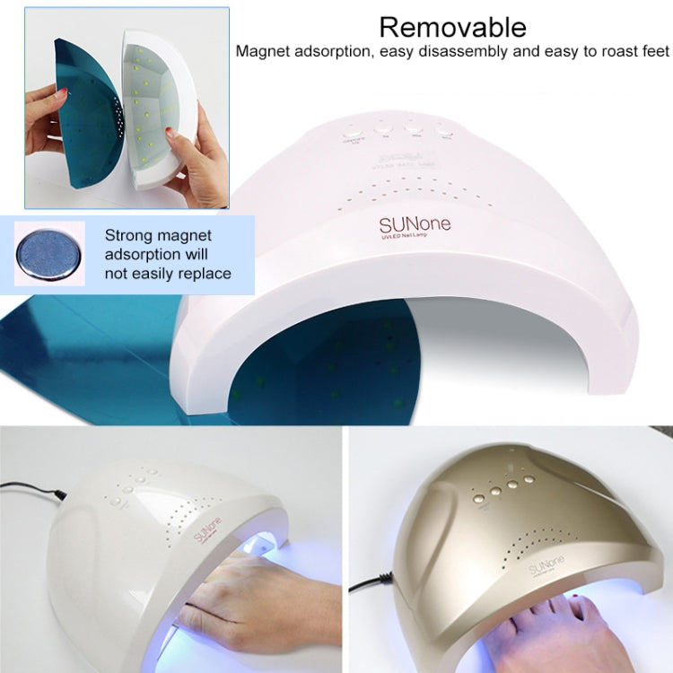 Asciuga smalto per unghie con lampada UV Sunone da 48 W