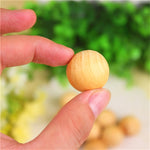 50 pezzi/10 set in legno antimuffa repellente per tarme repellente per insetti palline di canfora naturale palline di legno