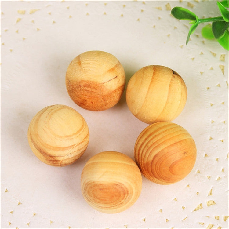50 pezzi/10 set in legno antimuffa repellente per tarme repellente per insetti palline di canfora naturale palline di legno