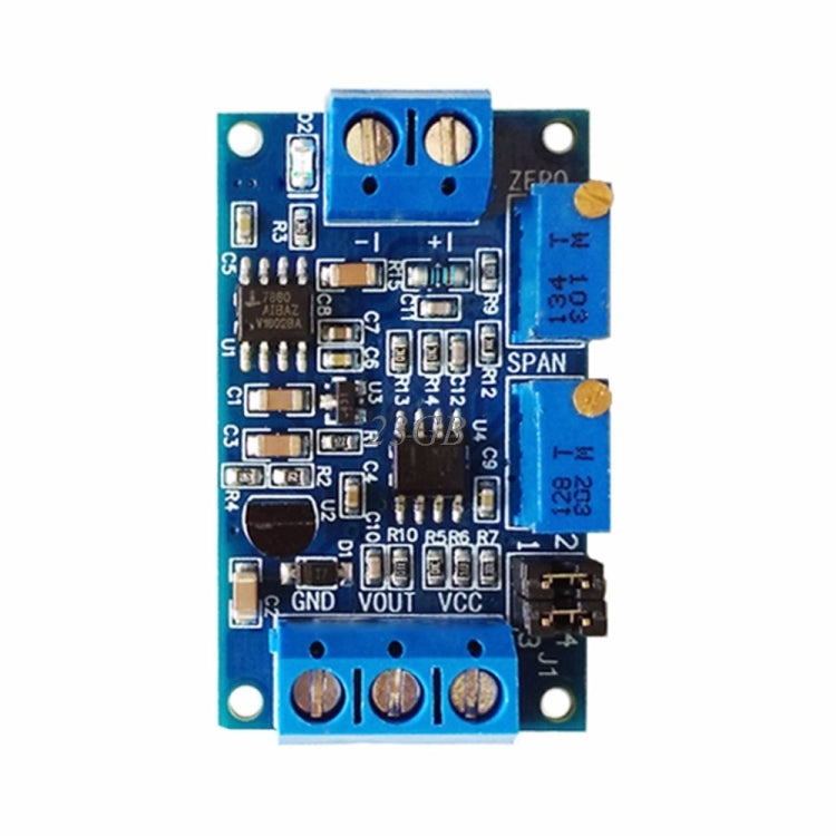 Current to Voltage Module 0/4-20mA to 0-3.3V 5V 10V Voltage Transmitter Signal Conversion Conditioning Adapter, 0/4-20mA to 0-3.3V5V10V