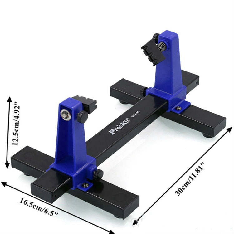 Proskit SN-390 Dispositivo di riparazione del circuito stampato del sedile con morsetto ausiliario per saldatura rotativa regolabile, SN-390