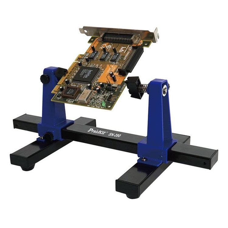 Proskit SN-390 Dispositivo di riparazione del circuito stampato del sedile con morsetto ausiliario per saldatura rotativa regolabile, SN-390