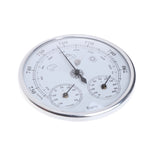 THB9392 Stazione meteorologica domestica da appendere alla parete, barometro, termometro, igrometro, THB9392 128mm Gold, THB9392 128mm Silver