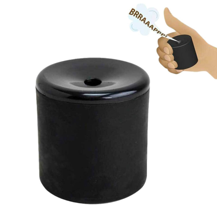 Giocattolo secchio scoregge in gomma 14x10x5 cm