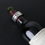 Anello ferma vino rosso in acciaio inossidabile da 5 pezzi, Wine Stop Ring