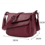Borsa a tracolla femminile con borse di lusso in pelle estiva