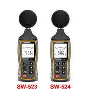 Misuratore di decibel di rumore portatile ad alta precisione SNDWAY, SW523, SW524(Storage+USB Communication)