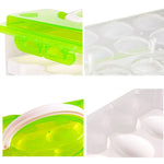 Scatola portaoggetti portatile in plastica PP a 2 strati con 24 slot