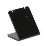 10 pz/set orecchini mensola espositore supporto a forma di L rettangolo acrilico professionale orecchio stud gioielli mostra staffa rack mostra