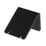 10 pz/set orecchini mensola espositore supporto a forma di L rettangolo acrilico professionale orecchio stud gioielli mostra staffa rack mostra