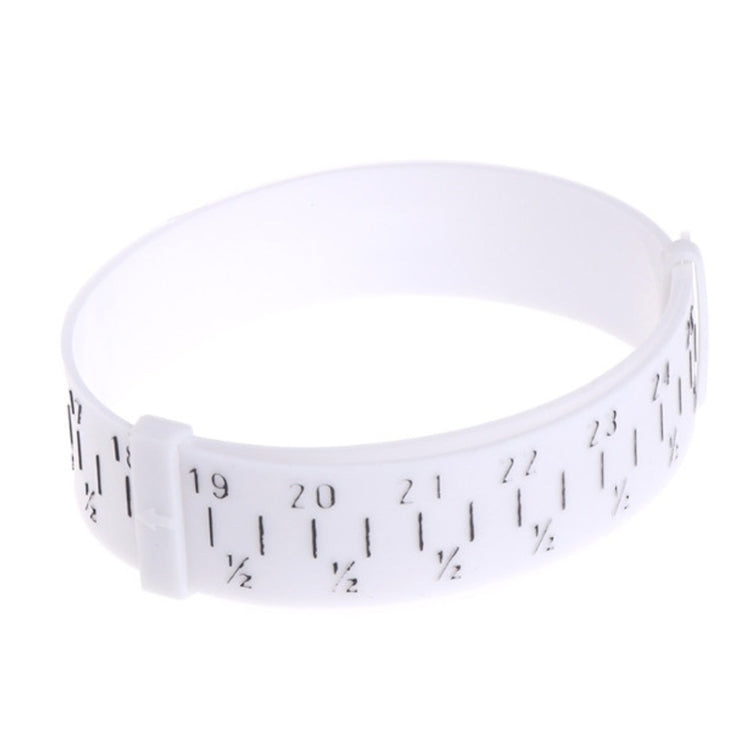 Strumento di misurazione del braccialetto del cerchio di misurazione del braccialetto standard stile cintura Strumento di misurazione dei gioielli a mano per la creazione di gioielli