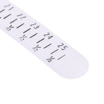 Strumento di misurazione del braccialetto del cerchio di misurazione del braccialetto standard stile cintura Strumento di misurazione dei gioielli a mano per la creazione di gioielli