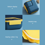 Lunch Box Semplice contenitore per il pranzo sigillato a prova di perdite, Color Random Delivery