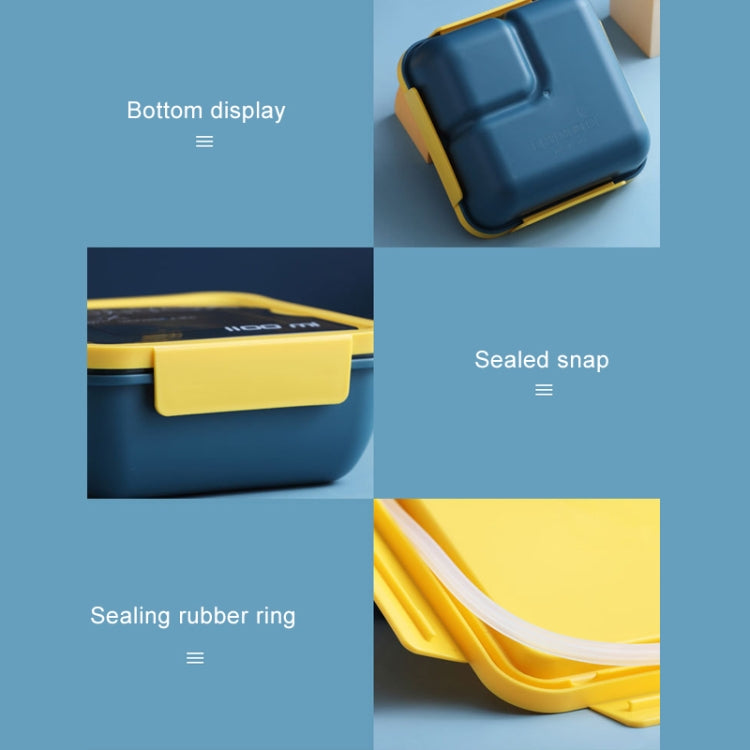 Lunch Box Semplice contenitore per il pranzo sigillato a prova di perdite, Color Random Delivery