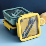 Lunch Box Semplice contenitore per il pranzo sigillato a prova di perdite, Color Random Delivery