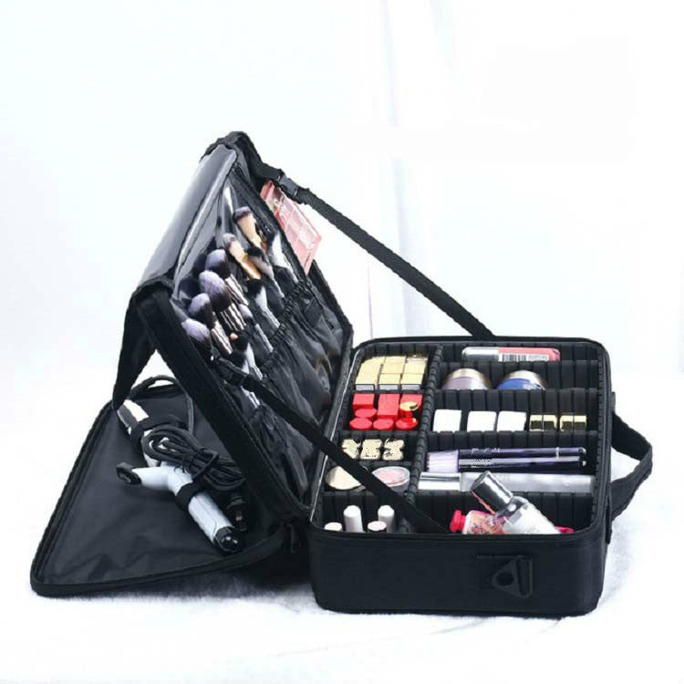 Borsa per il trucco, manicure per ricamo, cassetta degli attrezzi portatile per assicelle, Mini, Small, Medium, Large, Large With Mirror, Extra Large