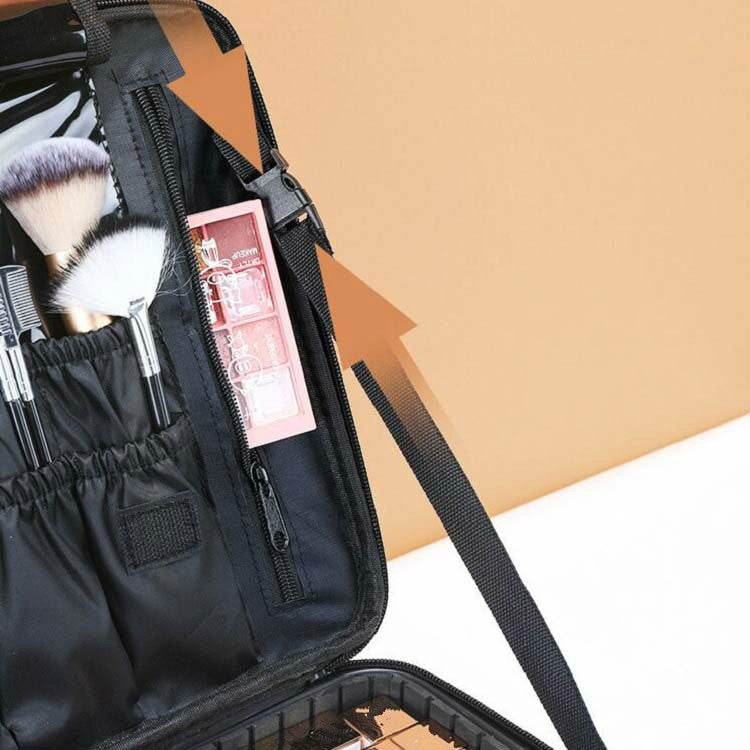 Borsa per il trucco, manicure per ricamo, cassetta degli attrezzi portatile per assicelle, Mini, Small, Medium, Large, Large With Mirror, Extra Large