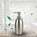 Bottiglia ovale disinfettante per le mani con dispenser di sapone in acciaio inossidabile, SH158