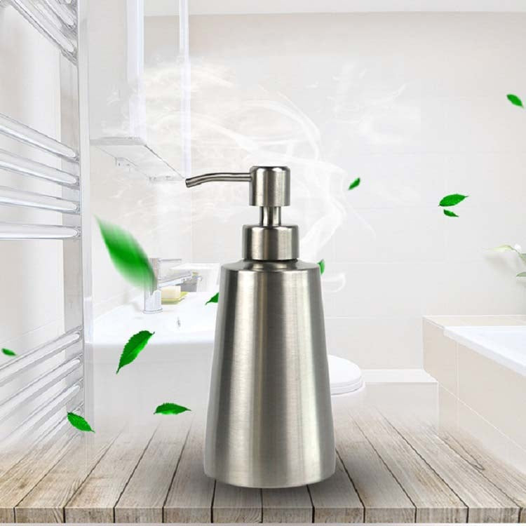 Dispenser manuale di sapone per bottiglia di disinfettante per le mani per detersivo per piatti in acciaio inossidabile, SH104
