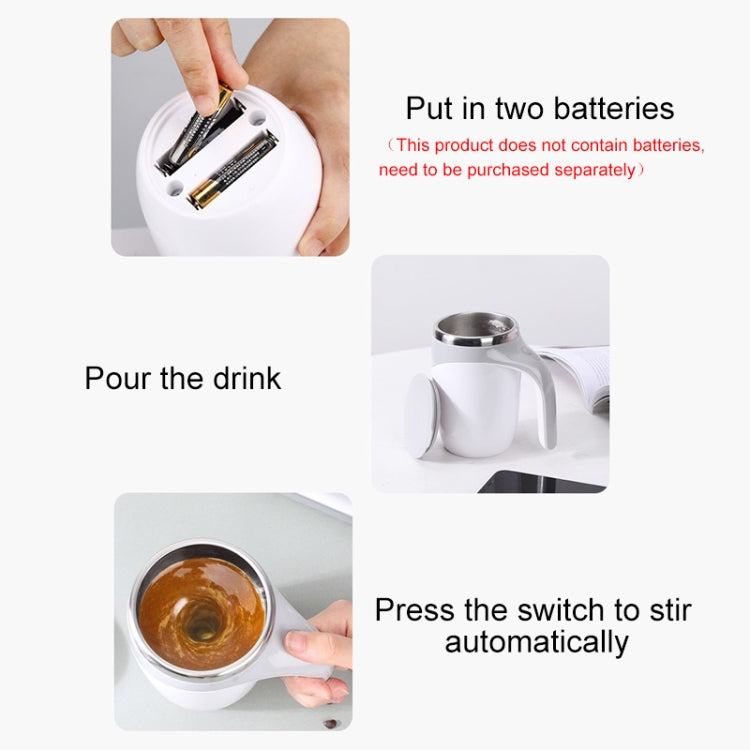 Tazza di agitazione elettrica Tazza di agitazione per caffè e frappè, Electric (White), Electric (Brown)