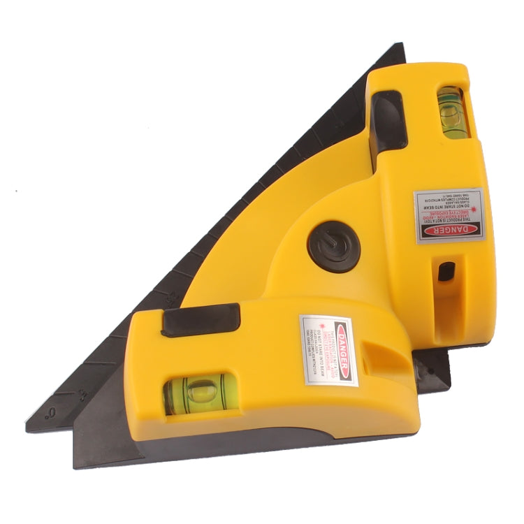 Strumento di misurazione del raggio laser per livellamento della piastrellatura a linea trasversale del livello laser ad angolo retto di 90 gradi, 90 Degree Laser Tool