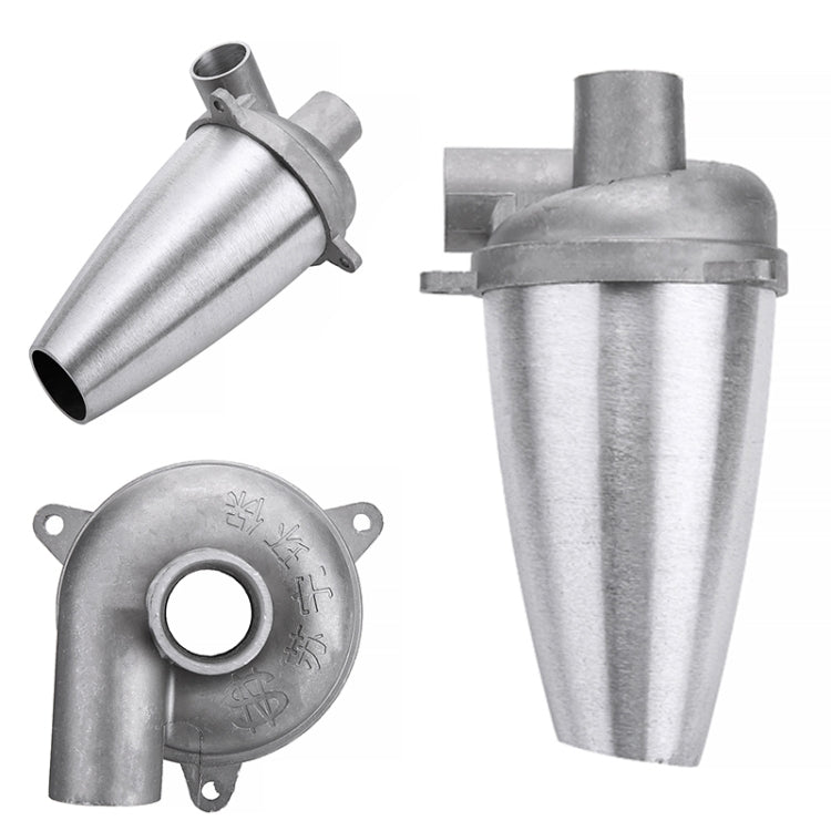 Ciclone Turboricarica Industriale in Alluminio Aspiratore industriale per polveri, Industrial Dust Collector