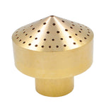 Testa della fontana paesaggistica con ugello d'acqua a strato di fuochi d'artificio interamente in rame, 4 Points, 6 Points, 1 Inch, 1.5 Inch