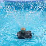 Testa della fontana paesaggistica con ugello d'acqua a strato di fuochi d'artificio interamente in rame, 4 Points, 6 Points, 1 Inch, 1.5 Inch